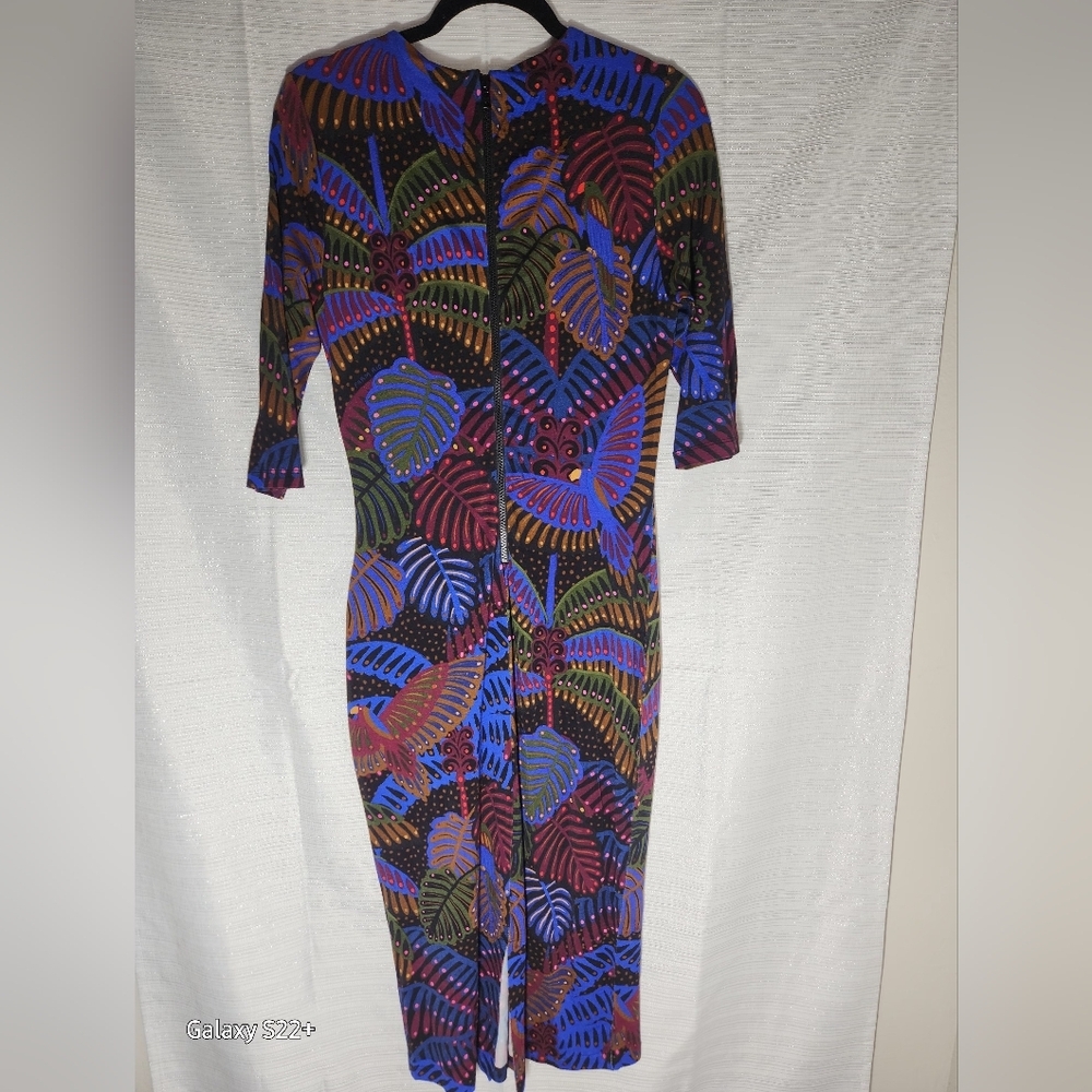 NWT FARM RIO SZ M. Multicolor Patterned Women's Dress - Picture 6 of 15